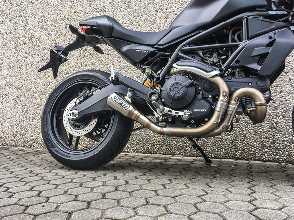 FM PROJECTS GP Slip-on Exhaust for Ducati Monster 797 - image 3