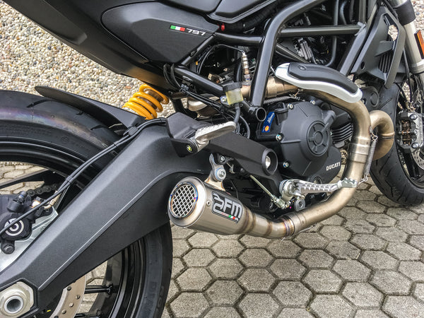 FM PROJECTS GP Slip-on Exhaust for Ducati Monster 797 - image 4