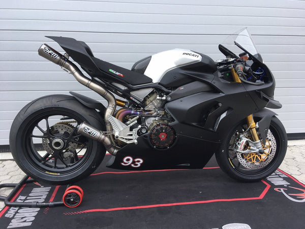 FM PROJECTS Full Titanium Exhaust for the Ducati Panigale V4 R (19-24) - image 1