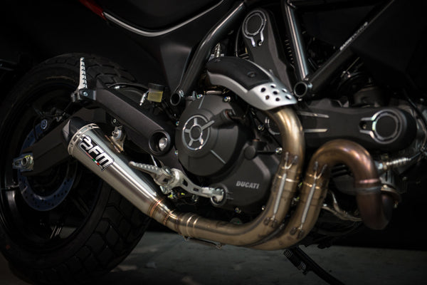 FM PROJECTS Slip-on Exhaust for Ducati Scrambler - image 2