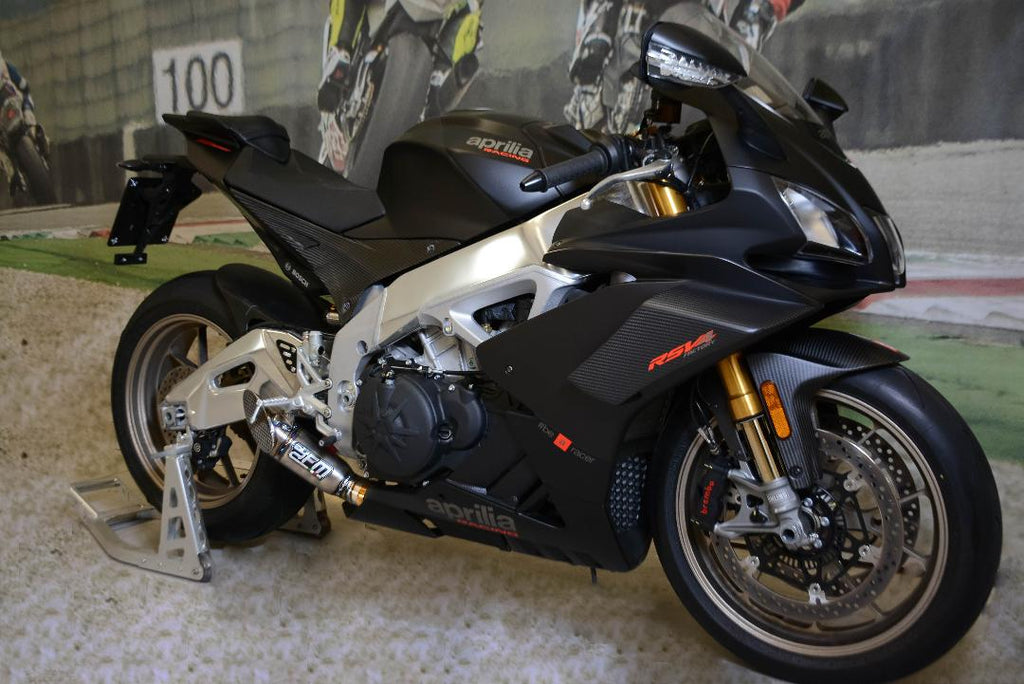 FM PROJECTS Titanium Short Slip On for Aprilia RSV4 1100 and Tuono (17-20) - image 1