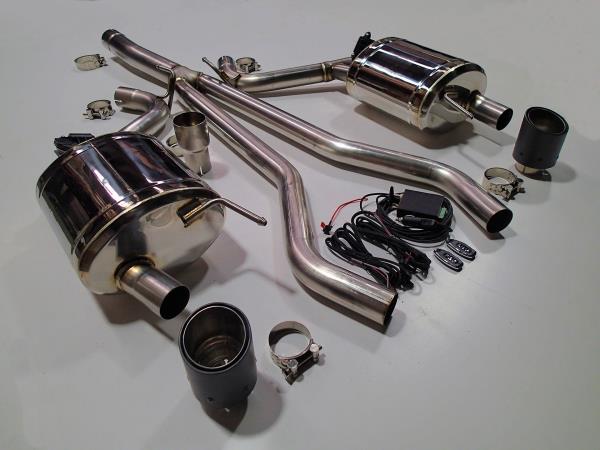 Ford Mustang 2.3 ECO Boost Bimodal Stealth Cat back Exhaust System 2015+