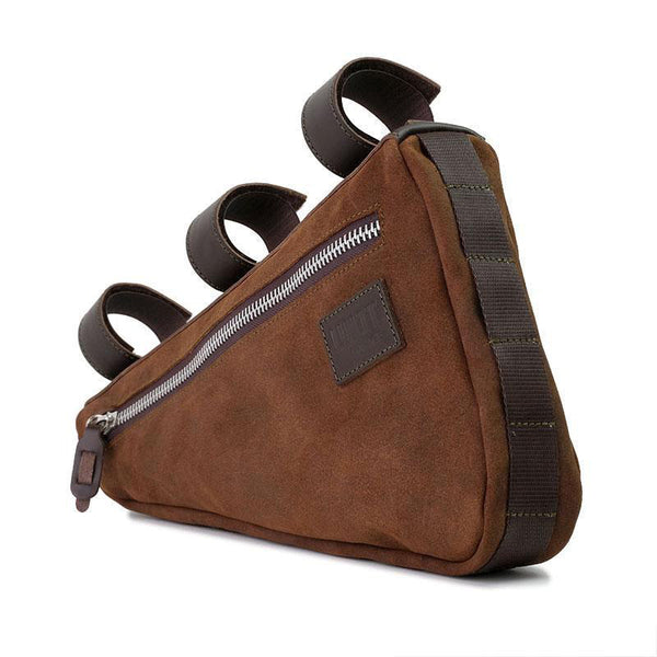 Unit Garage B004 Frame Pack in waxed suede