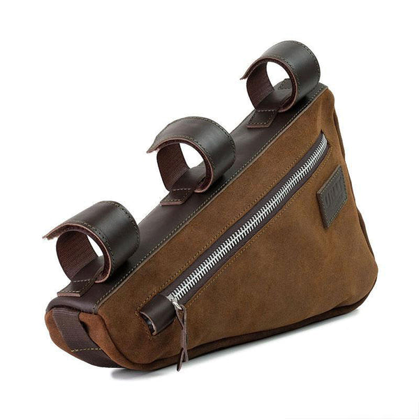 Unit Garage B004 Frame Pack in waxed suede