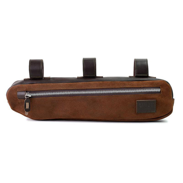 Unit Garage B002 Frame Pack Top Tube in waxed suede