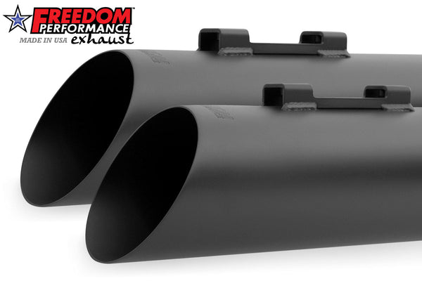 Freedom Performance HARLEY FREE WHEELER 4" INVERSE AND CLASSIC SLIP-ONS BUNDLE