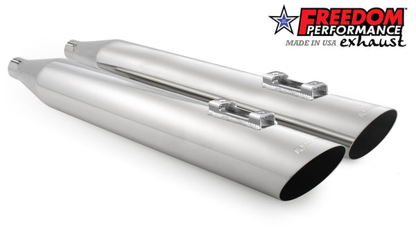 Freedom Performance HARLEY TOURING 4" INVERSE AND CLASSIC SLIP-ONS 1995-PRESENT