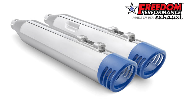 HARLEY FREE WHEELER SHARKTAIL & RACING 4" SLIP-ONS Bundle official image