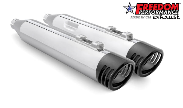 HARLEY FREE WHEELER SHARKTAIL & RACING 4" SLIP-ONS Bundle official image