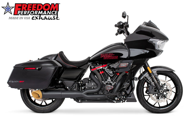 HARLEY TOURING 4.5" 2 STEPPED MID UNION 2-INTO-1 TURNOUT BUNDLE 2017-PRESENT official image