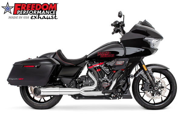 HARLEY TOURING 4.5" 2 STEPPED MID UNION 2-INTO-1 TURNOUT BUNDLE 2017-PRESENT official image
