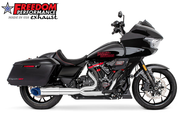 HARLEY TOURING 4.5" 2 STEPPED MID UNION 2-INTO-1 TURNOUT BUNDLE 2017-PRESENT official image