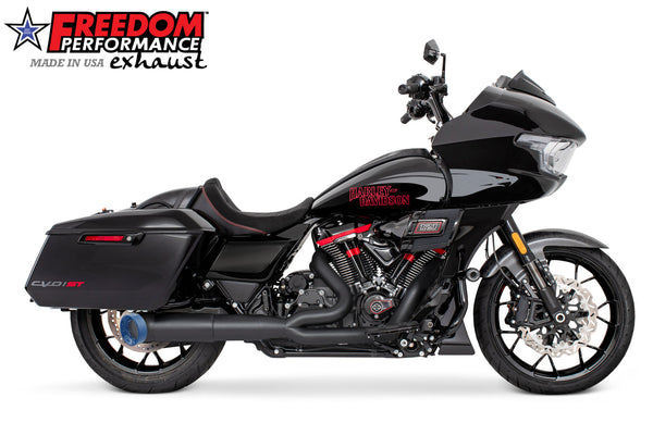 HARLEY TOURING 4.5" 2 STEPPED MID UNION 2-INTO-1 TURNOUT BUNDLE 2017-PRESENT official image