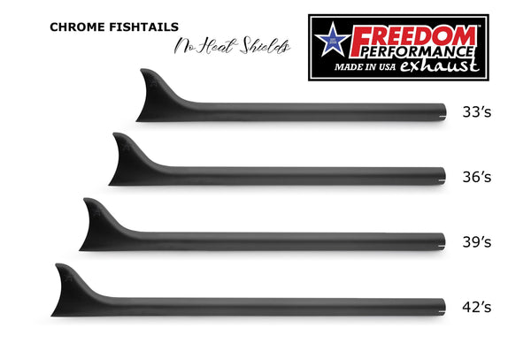 Freedom Performance HARLEY SOFTAIL 1 7/8" FISHTAILS SLIP-ONS CHECK DESCRIPTION FOR FITMENT