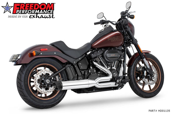 HARLEY SOFTAIL "SLIM-TIRE" 4" UNION 2-INTO-1 RIGHT-SIDE ONLY 2018-2024 BUNDLE official image