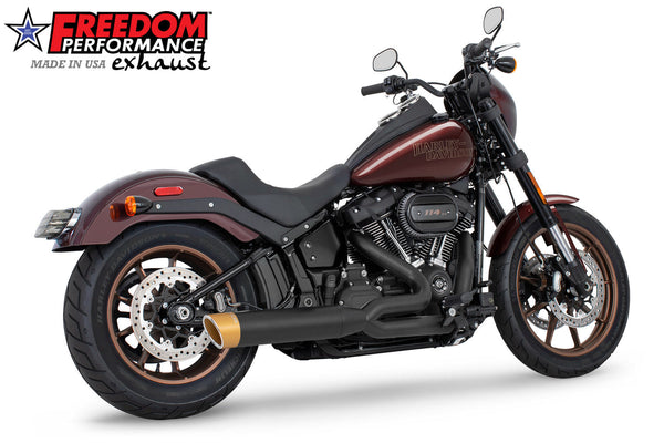 HARLEY SOFTAIL "SLIM-TIRE" 4" UNION 2-INTO-1 RIGHT-SIDE ONLY 2018-2024 BUNDLE official image
