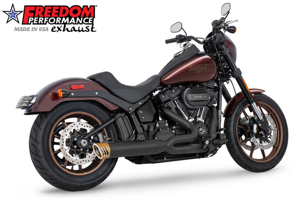 HARLEY SOFTAIL "SLIM-TIRE" 4" UNION 2-INTO-1 RIGHT-SIDE ONLY 2018-2024 BUNDLE official image