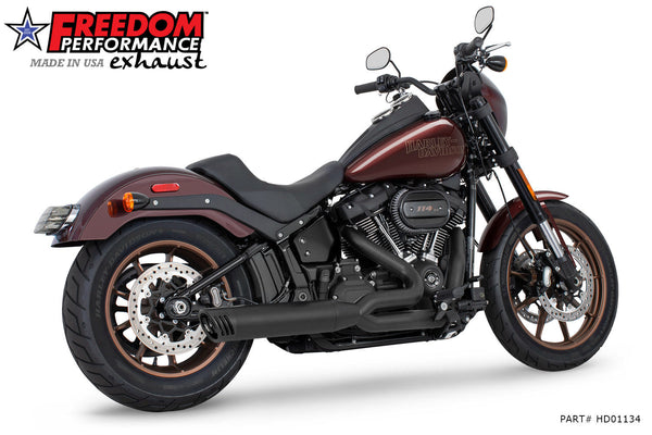 HARLEY SOFTAIL "SLIM-TIRE" 4" UNION 2-INTO-1 RIGHT-SIDE ONLY 2018-2024 BUNDLE official image