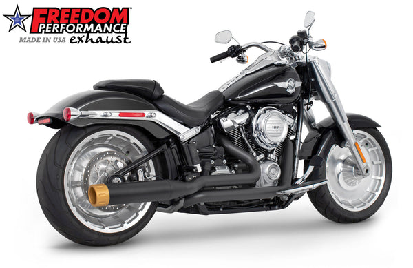 Freedom Performance HARLEY SOFTAIL/M8 FAT BOY BREAKOUT ONLY 4” TUCK & UNDER FULL SYSTEM 2018-PRESENT