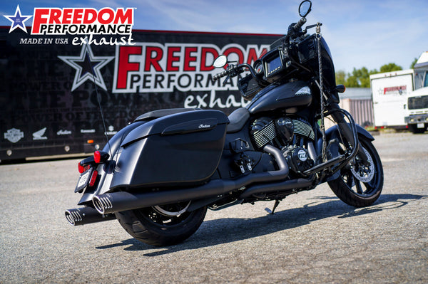 Freedom Performance INDIAN CLASSIC/VINTAGE CHIEF TRUE-DUAL TUCK-N-UNDER  "HEADERS ONLY" 2014-2020 BUNDLE