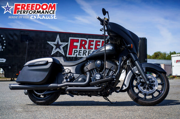 Freedom Performance INDIAN CLASSIC/VINTAGE CHIEF TRUE-DUAL TUCK-N-UNDER  "HEADERS ONLY" 2014-2020 BUNDLE