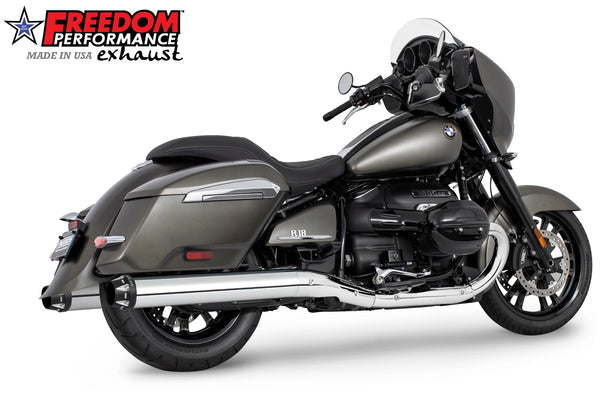 Freedom Performance BMW R 18 BAGGER B/TRANSCONTINENTAL/ROCTANE  4" EXTENDED SLIP-ONS ONLY! 2022-PRESENT BUNDLE