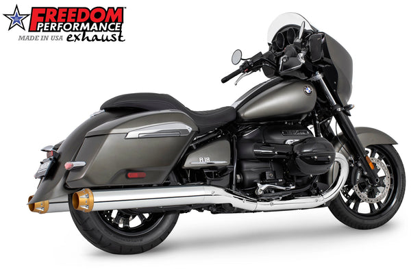 Freedom Performance BMW R 18 BAGGER B/TRANSCONTINENTAL/ROCTANE  4" EXTENDED SLIP-ONS ONLY! 2022-PRESENT BUNDLE