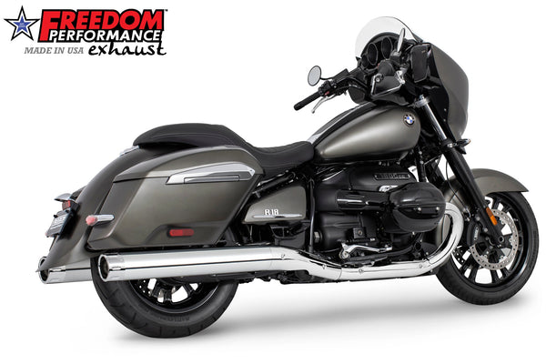 Freedom Performance BMW R 18 BAGGER B/TRANSCONTINENTAL/ROCTANE  4" EXTENDED SLIP-ONS ONLY! 2022-PRESENT BUNDLE