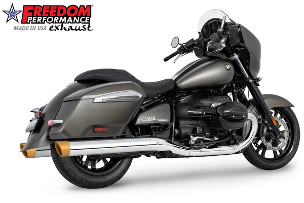 Freedom Performance BMW R 18 BAGGER B/TRANSCONTINENTAL/ROCTANE  4" EXTENDED SLIP-ONS ONLY! 2022-PRESENT BUNDLE