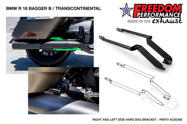 Freedom Performance BMW R 18 BAGGER B/TRANSCONTINENTAL/ROCTANE  4" EXTENDED SLIP-ONS ONLY! 2022-PRESENT BUNDLE