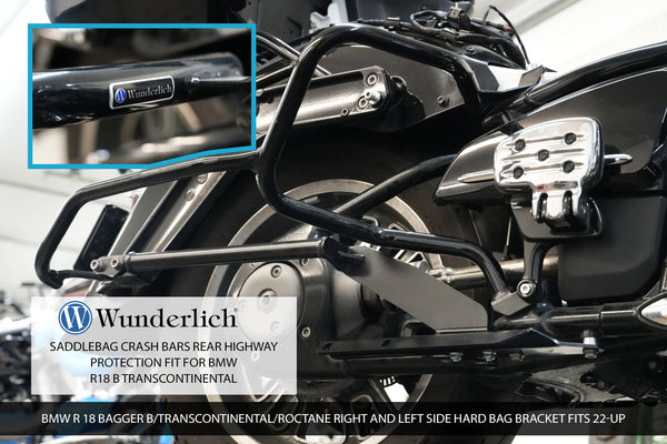 Freedom Performance BMW R 18 BAGGER B/TRANSCONTINENTAL/ROCTANE  RIGHT AND LEFT SIDE HARD BAG BRACKET FITS 22-UP