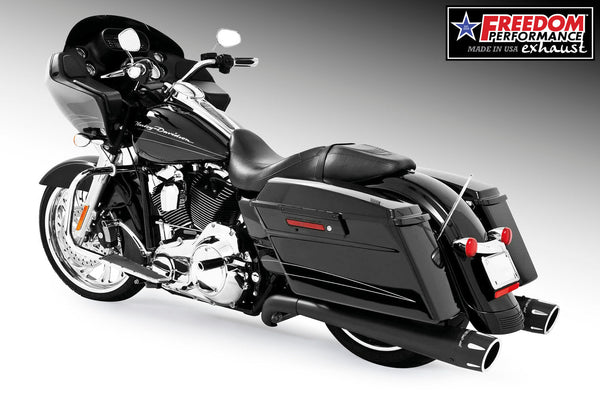 Freedom Performance HARLEY TOURING 4.5” 5-STEPPED MEGAPHONE TRUE-DUAL SYSTEM 1995-2008