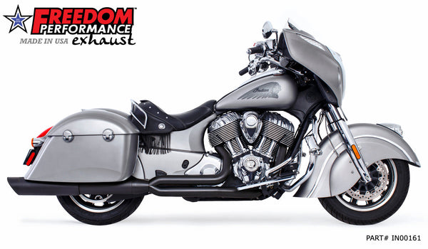 Freedom Performance INDIAN CHIEFTAIN/ROADMASTER/SPRINGFIELD W/HARD BAGS UNION 2-INTO-1 "RIGHT-SIDE ONLY" 2014-PRESENT (SPECIAL ORDER)