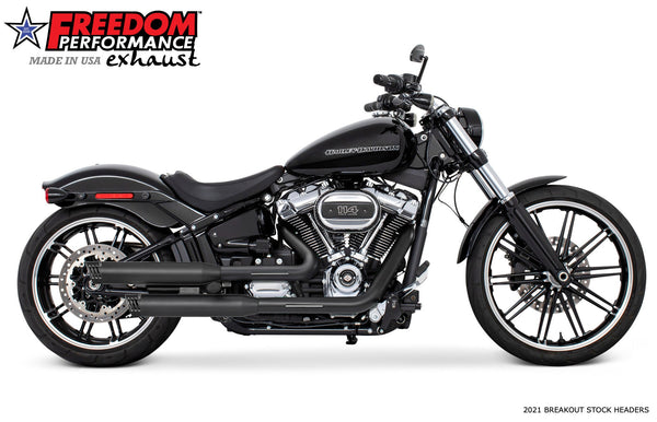 Freedom Performance HARLEY SOFTAIL/M8 3.25" SLIP-ONS *CHECK DESCRIPTION FOR FITMENTS* BUNDLE