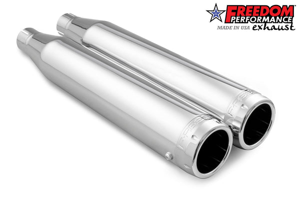 Freedom Performance HARLEY SOFTAIL/M8 3.25" SLIP-ONS *CHECK DESCRIPTION FOR FITMENTS* BUNDLE
