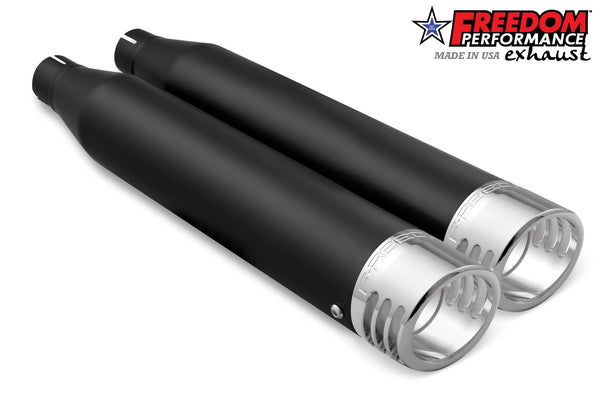 Freedom Performance HARLEY SOFTAIL/M8 3.25" SLIP-ONS *CHECK DESCRIPTION FOR FITMENTS* BUNDLE
