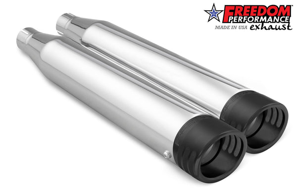Freedom Performance HARLEY SOFTAIL/M8 3.25" SLIP-ONS *CHECK DESCRIPTION FOR FITMENTS* BUNDLE