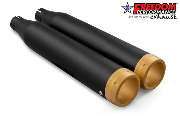 Freedom Performance HARLEY SOFTAIL/M8 3.25" SLIP-ONS *CHECK DESCRIPTION FOR FITMENTS* BUNDLE