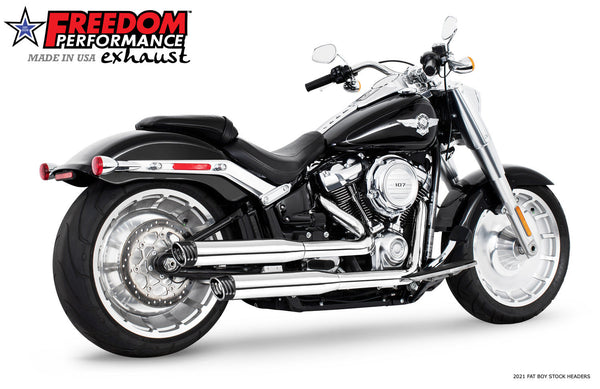 Freedom Performance HARLEY SOFTAIL/M8 3.25" SLIP-ONS *CHECK DESCRIPTION FOR FITMENTS* BUNDLE