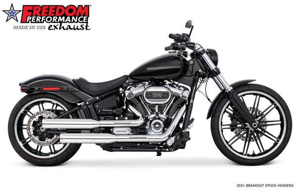 Freedom Performance HARLEY SOFTAIL/M8 3.25" SLIP-ONS *CHECK DESCRIPTION FOR FITMENTS* BUNDLE