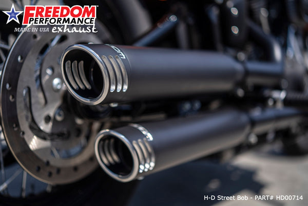 Freedom Performance HARLEY SOFTAIL/M8 3.25" SLIP-ONS *CHECK DESCRIPTION FOR FITMENTS* BUNDLE