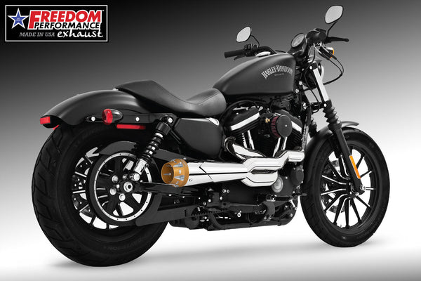 Freedom Performance HARLEY SPORTSTER 2-INTO-1 "HIGH" AMERICAN OUTLAW 1986-2022