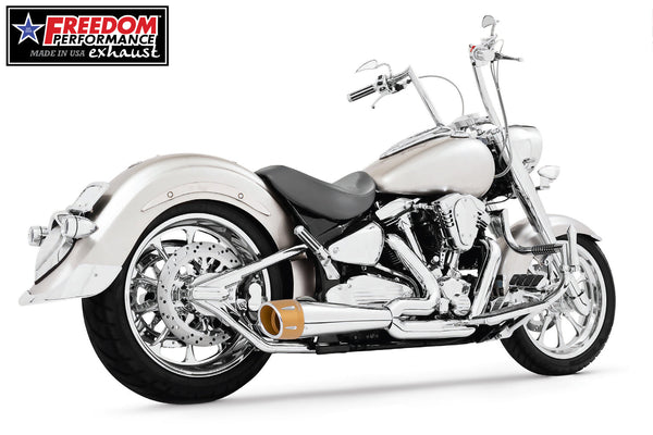 Freedom Performance YAMAHA ROADSTAR/1600/SILVERADO  2-INTO-1 1999-2015 BUNDLE