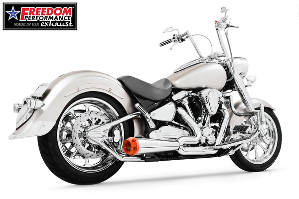 Freedom Performance YAMAHA ROADSTAR/1600/SILVERADO  2-INTO-1 1999-2015 BUNDLE