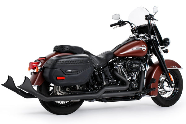 Freedom Performance HARLEY SOFTAIL 2.5" UPSWEPT TRUE-DUAL COMPLETE SYSTEM M8 ONLY BUNDLE *NOT FOR WIDE TIRE BIKES