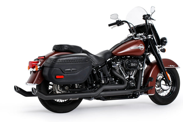 Freedom Performance HARLEY SOFTAIL 2.5" UPSWEPT TRUE-DUAL COMPLETE SYSTEM M8 ONLY BUNDLE *NOT FOR WIDE TIRE BIKES