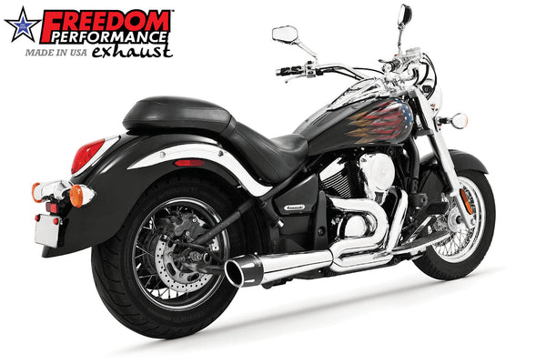 Freedom Performance KAWASAKI VULCAN 900 COMBAT FLUTED 2-INTO-1  2006-PRESENT