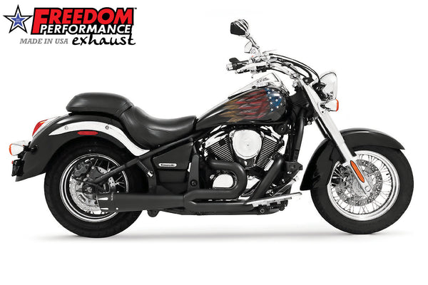 Freedom Performance KAWASAKI VULCAN 900 COMBAT FLUTED 2-INTO-1  2006-PRESENT