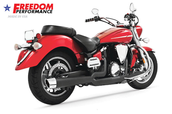 Freedom Performance YAMAHA V-STAR 1300 COMBAT FLUTED 2-INTO-1 2007-2020