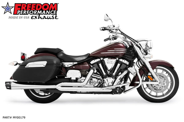 Freedom Performance YAMAHA ROADLINER/STRATOLINER COMBAT FLUTED 2-INTO-1 2006-2014